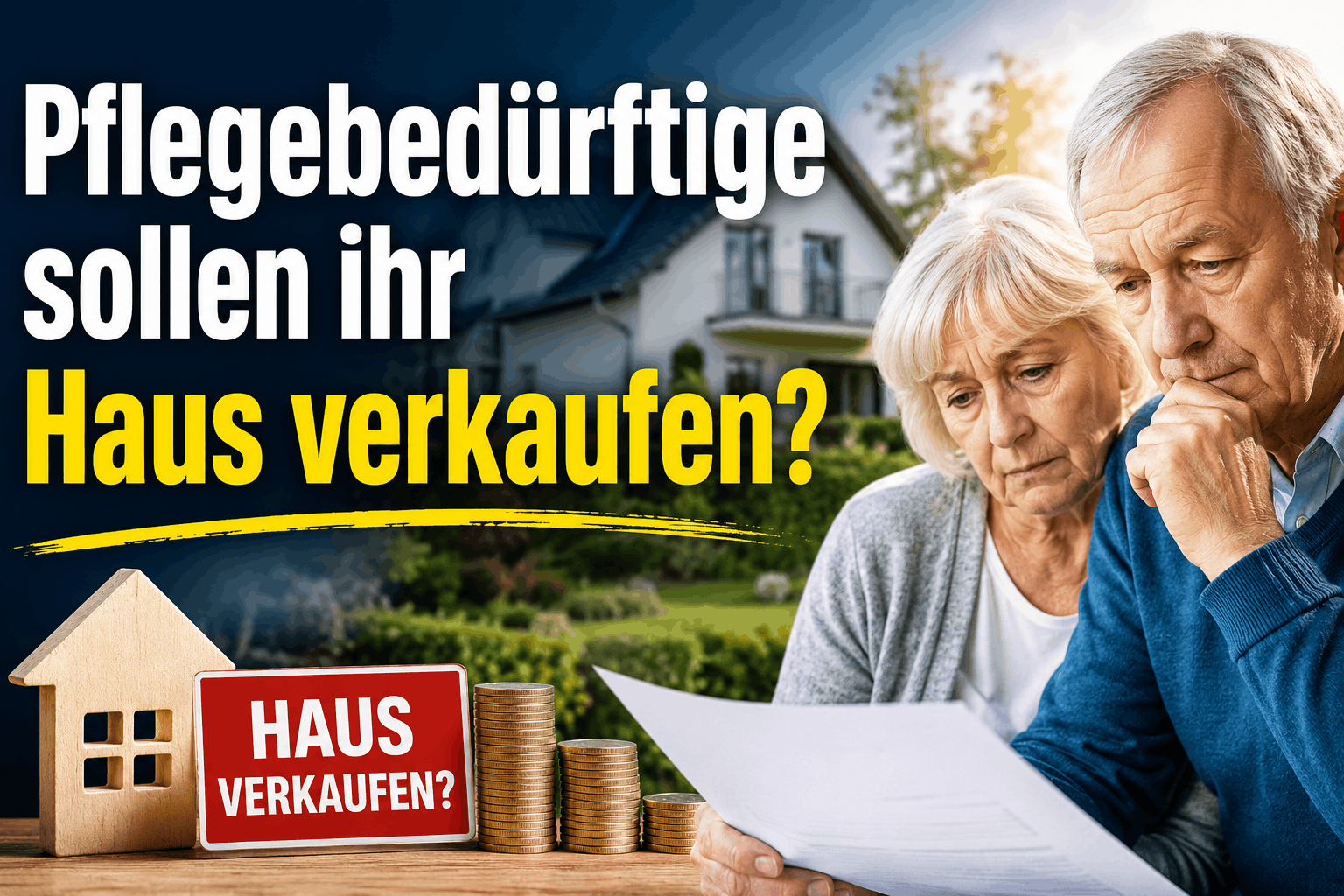 Pflegebedürftige sollen ihr Haus verkaufen? Pflegebedürftige sollen ihr Haus verkaufen?
