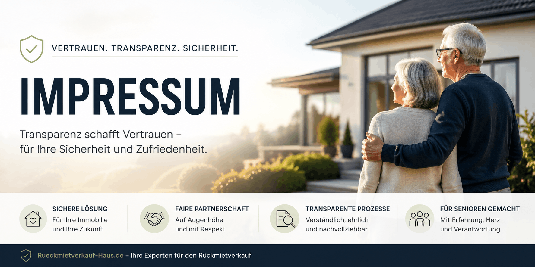 Rückmietverkauf Haus Impressum Rückmietverkauf Haus Impressum