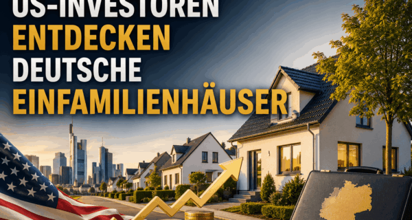 US-Investoren entdecken deutsche Einfamilienhäuser