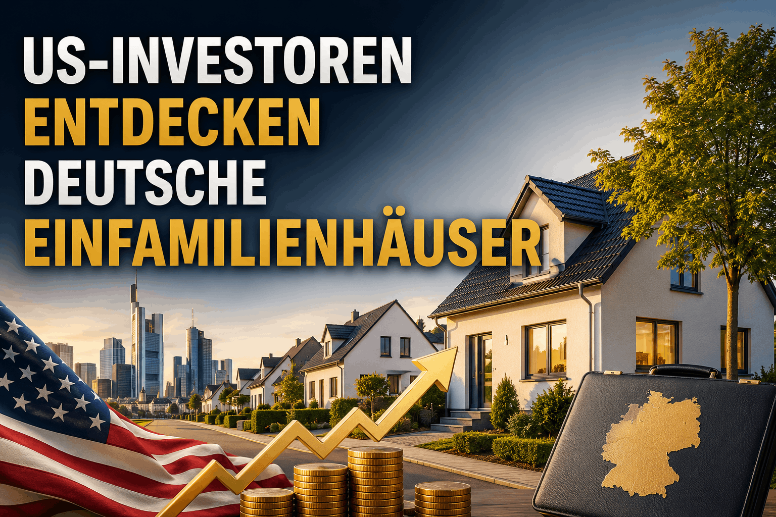 US-Investoren entdecken deutsche Einfamilienhäuser US-Investoren entdecken deutsche Einfamilienhäuser